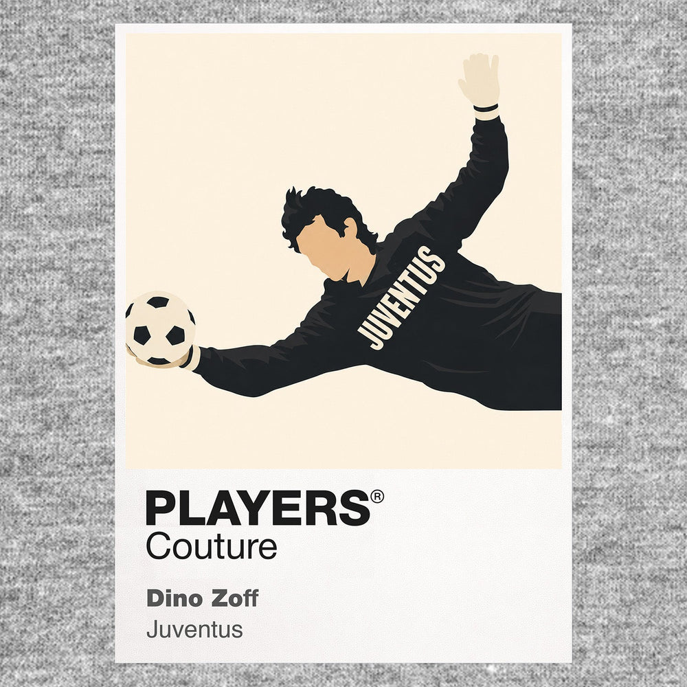 Dino Zoff Juventus Icon Frame — Gray