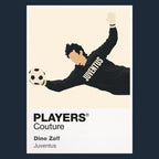 Dino Zoff Juventus Icon Frame — Navy