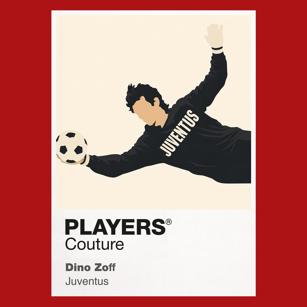 Dino Zoff Juventus Icon Frame — Red