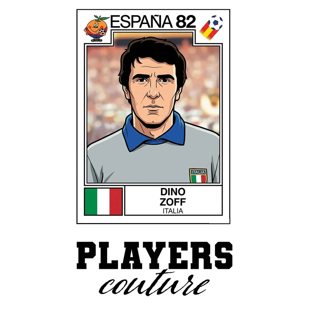 Dino Zoff World Cup Sticker Men's Hoodie – dino zoff white Players Couture design