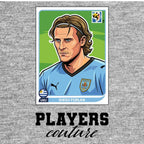 Diego Forlan World Cup Sticker Kids Hoodie – diogo forlan grey Players Couture design