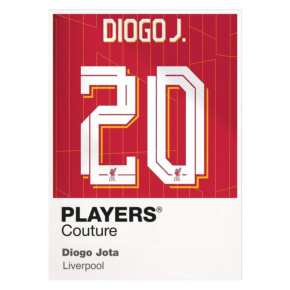 Diogo Jota 20 Football Shirt Frame Men's Hoodie – white close-up detail shot of the Diogo Jota 20 Football Players Couture