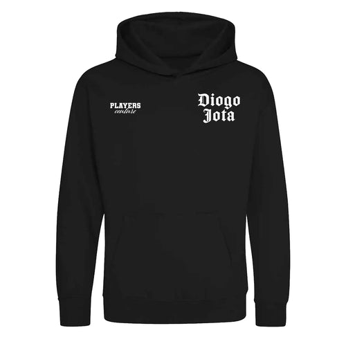Diogo Jota Logo Players Couture Kids Hoodie Black