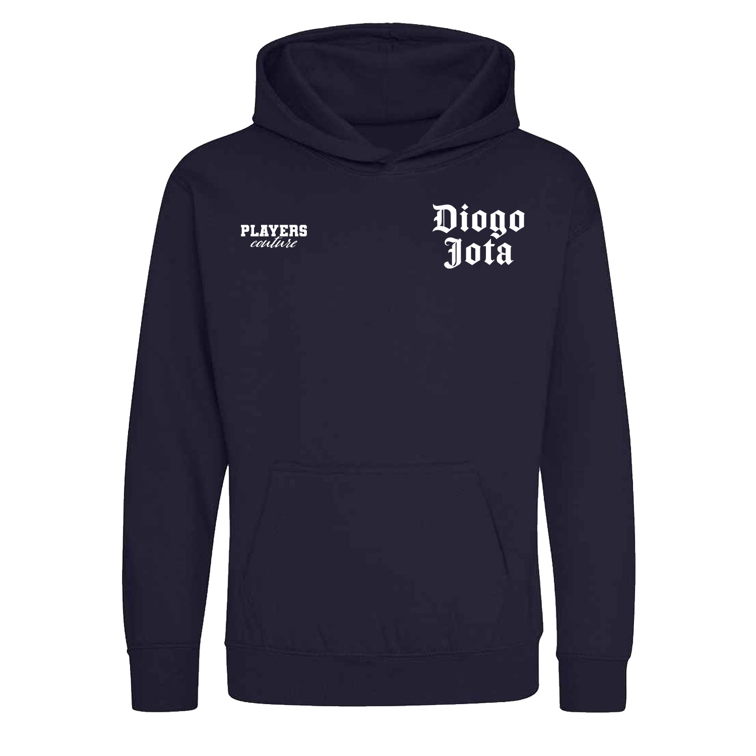 Diogo Jota Logo Players Couture Kids Hoodie Navy