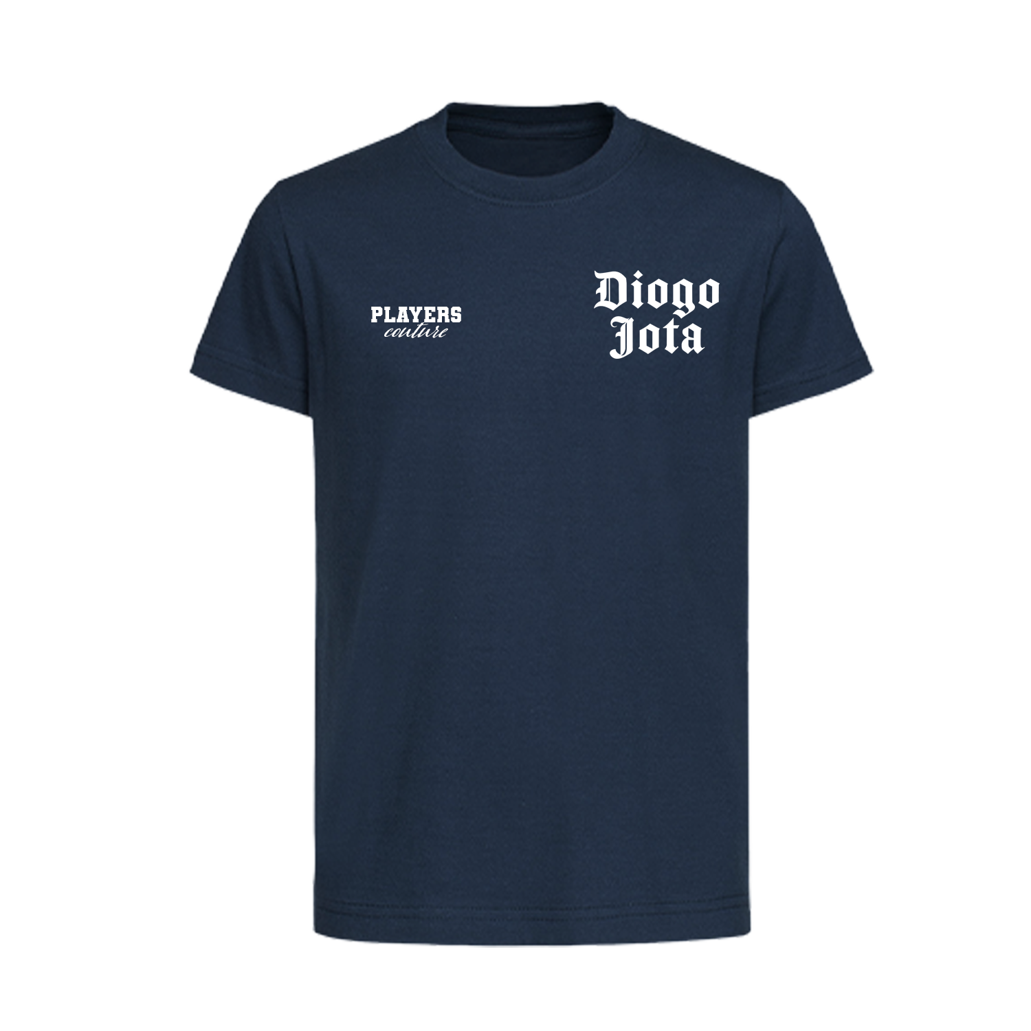 Diogo Jota Logo Players Couture Kids T-Shirt Navy