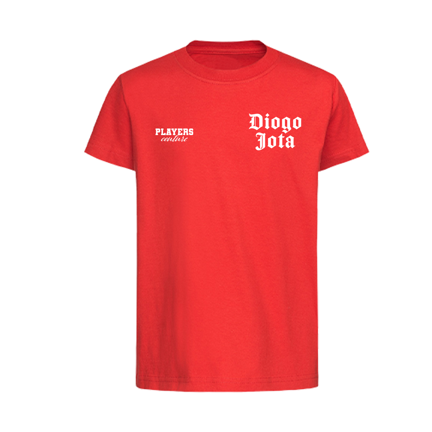 Diogo Jota Logo Players Couture Kids T-Shirt Red
