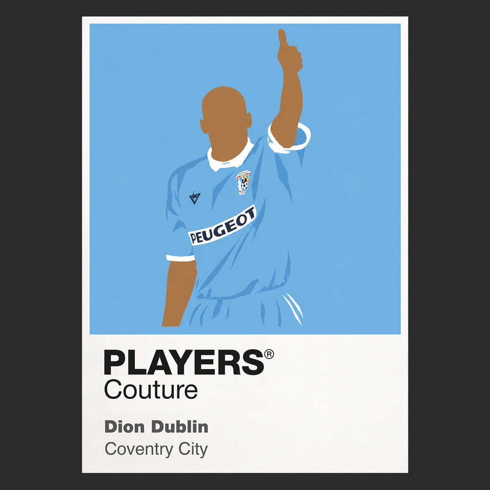 Dion Dublin Coventry City Men's T-Shirt - Black