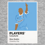 Dion Dublin Coventry City Men's T-Shirt - Grey