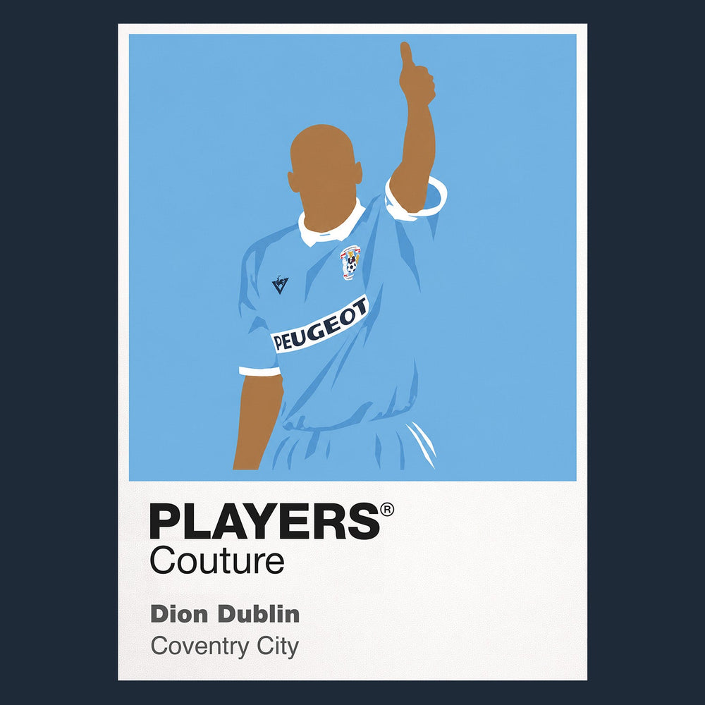 Dion Dublin Coventry City Men's T-Shirt - Navy
