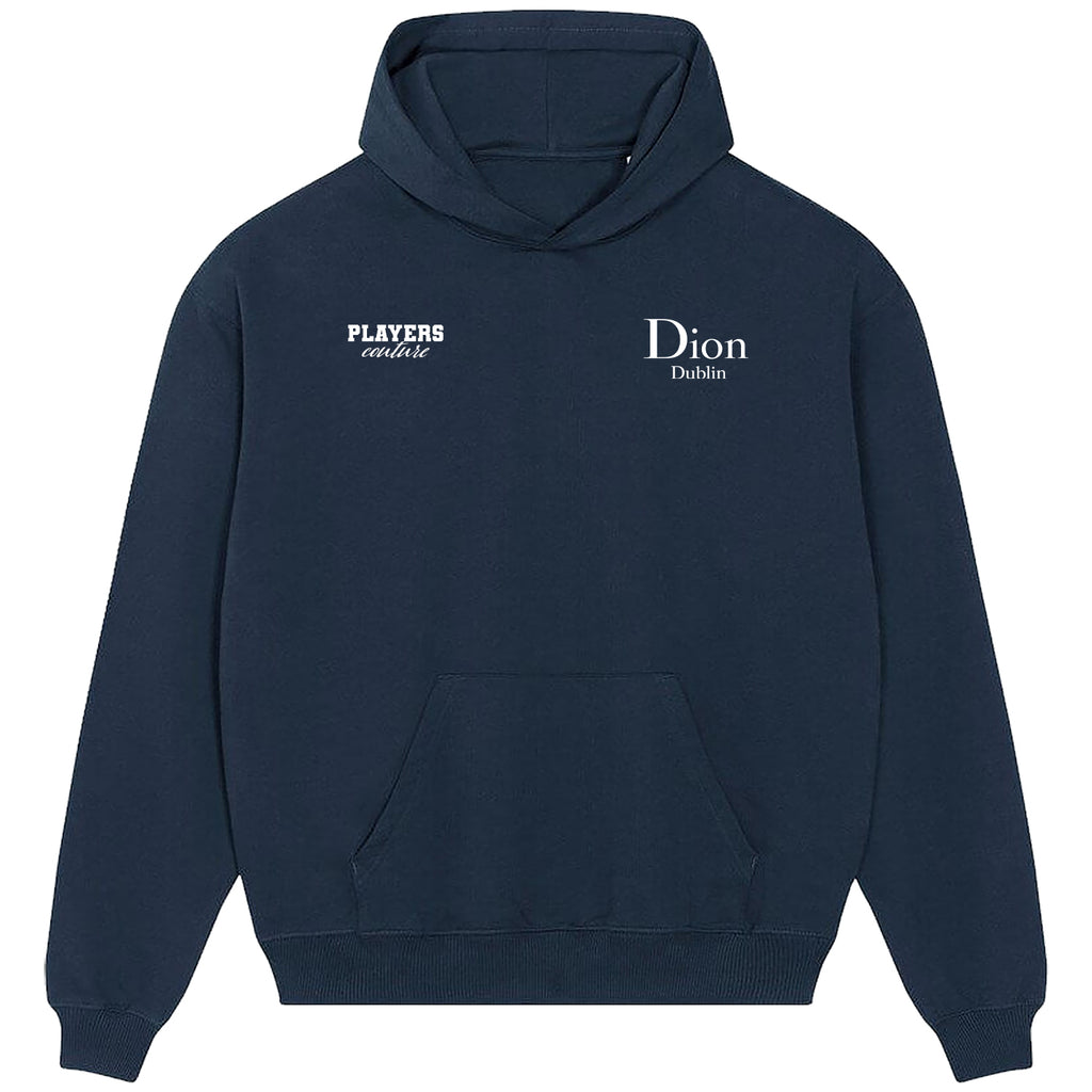 Dion Dublin Logo Players Couture Men's Casual Hoodie Navy