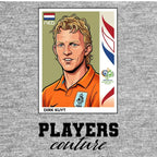 Dirk Kuyt World Cup Sticker Men's Hoodie – dirk kuyt grey Players Couture design