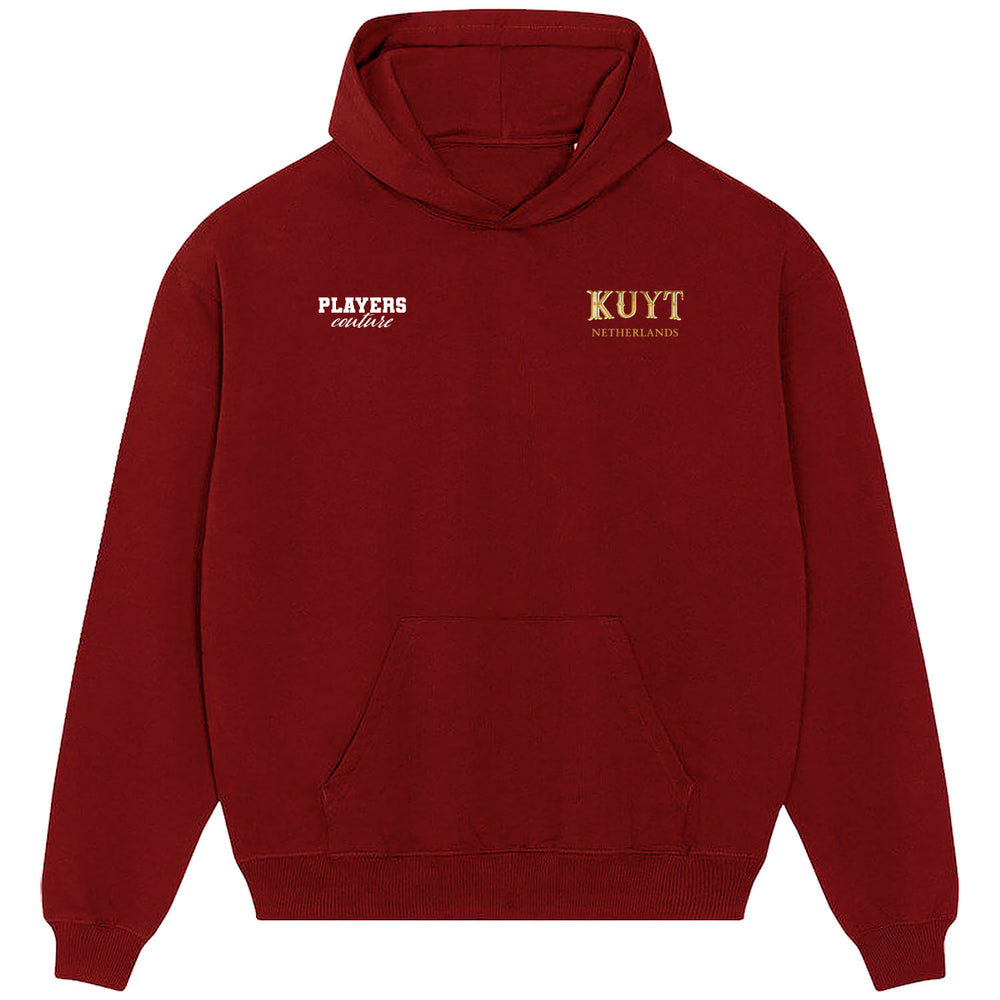 Dirk Kuyt Logo Players Couture Men's Casual Hoodie Red