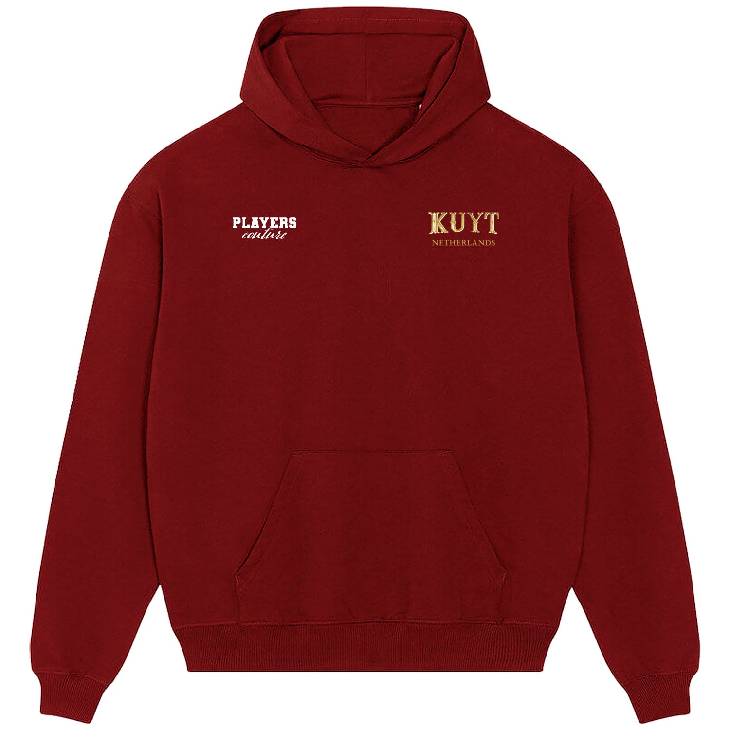 Dirk Kuyt Logo Players Couture Men's Casual Hoodie Red