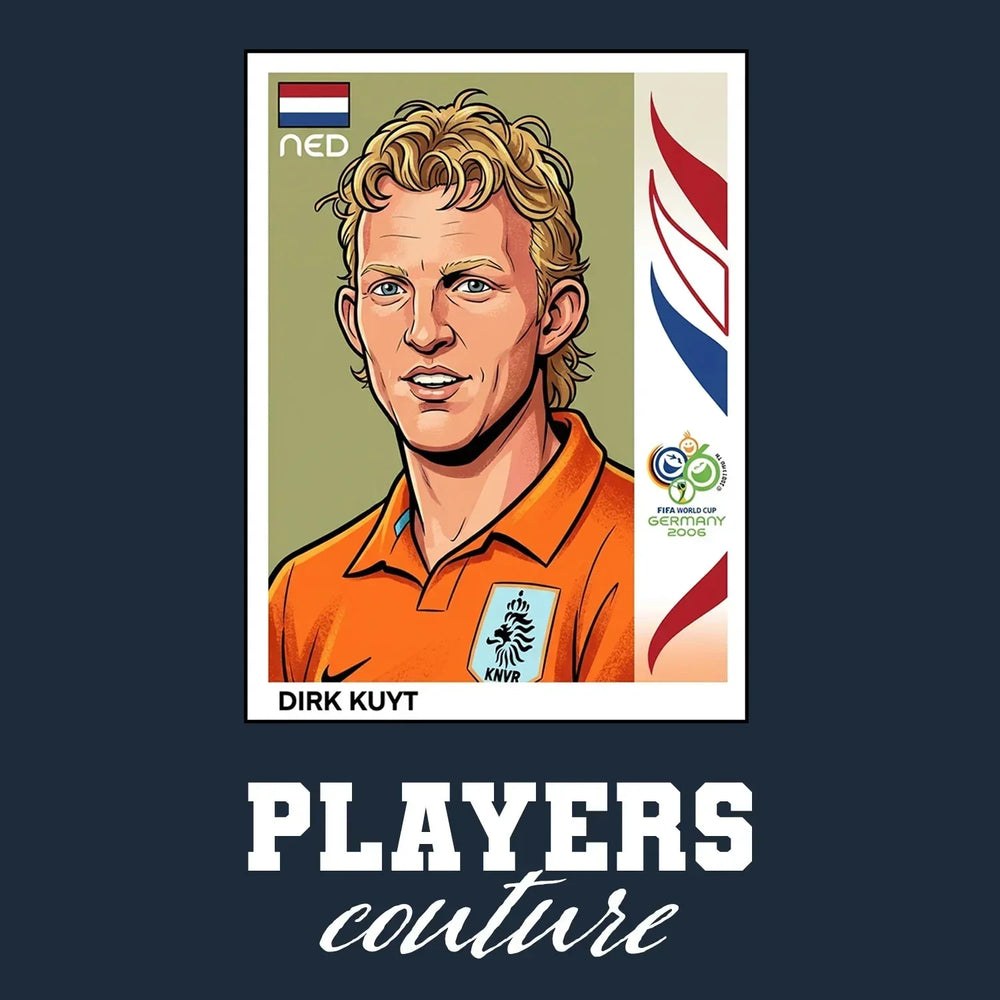 Dirk Kuyt World Cup Sticker Men's Hoodie – dirk kuyt navy Players Couture design