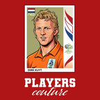 Dirk Kuyt World Cup Sticker Kids T-Shirt – dirk kuyt red Players Couture design