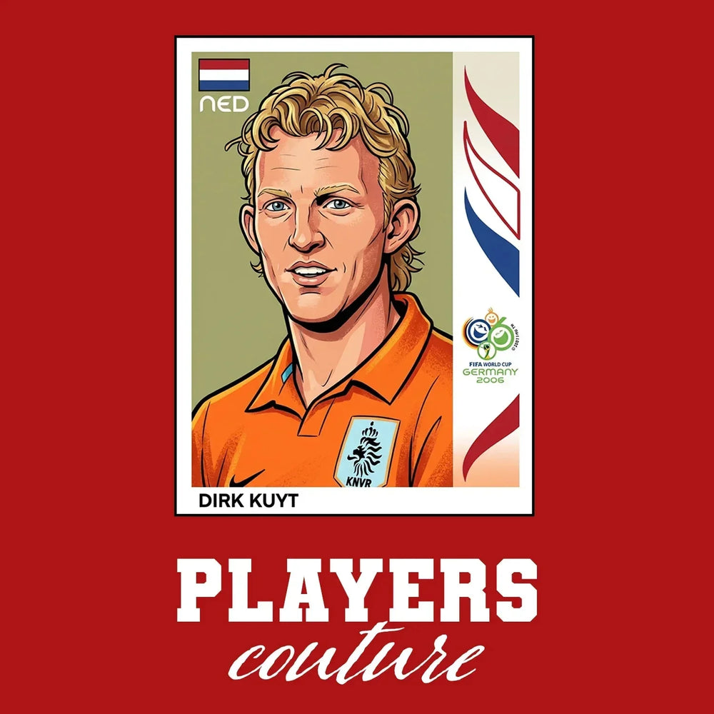Dirk Kuyt World Cup Sticker Kids Hoodie – dirk kuyt red Players Couture design