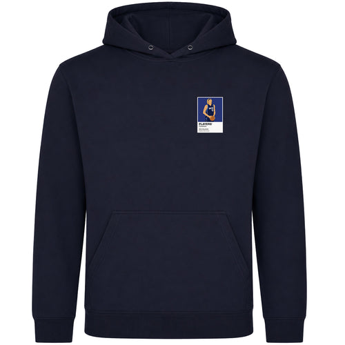 Dirk Nowitzki Mavericks Basketball Icon Frame Men's Hoodie - Navy