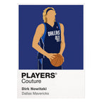 Dirk Nowitzki Mavericks Basketball Icon Frame - Icon Design