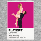 Dirty Dancing Baby and Johnny's poised final lift at Kellerman's summer resort Icon Frame artwork in grey