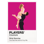 Dirty Dancing Baby and Johnny's poised final lift at Kellerman's summer resort Icon Frame artwork on white