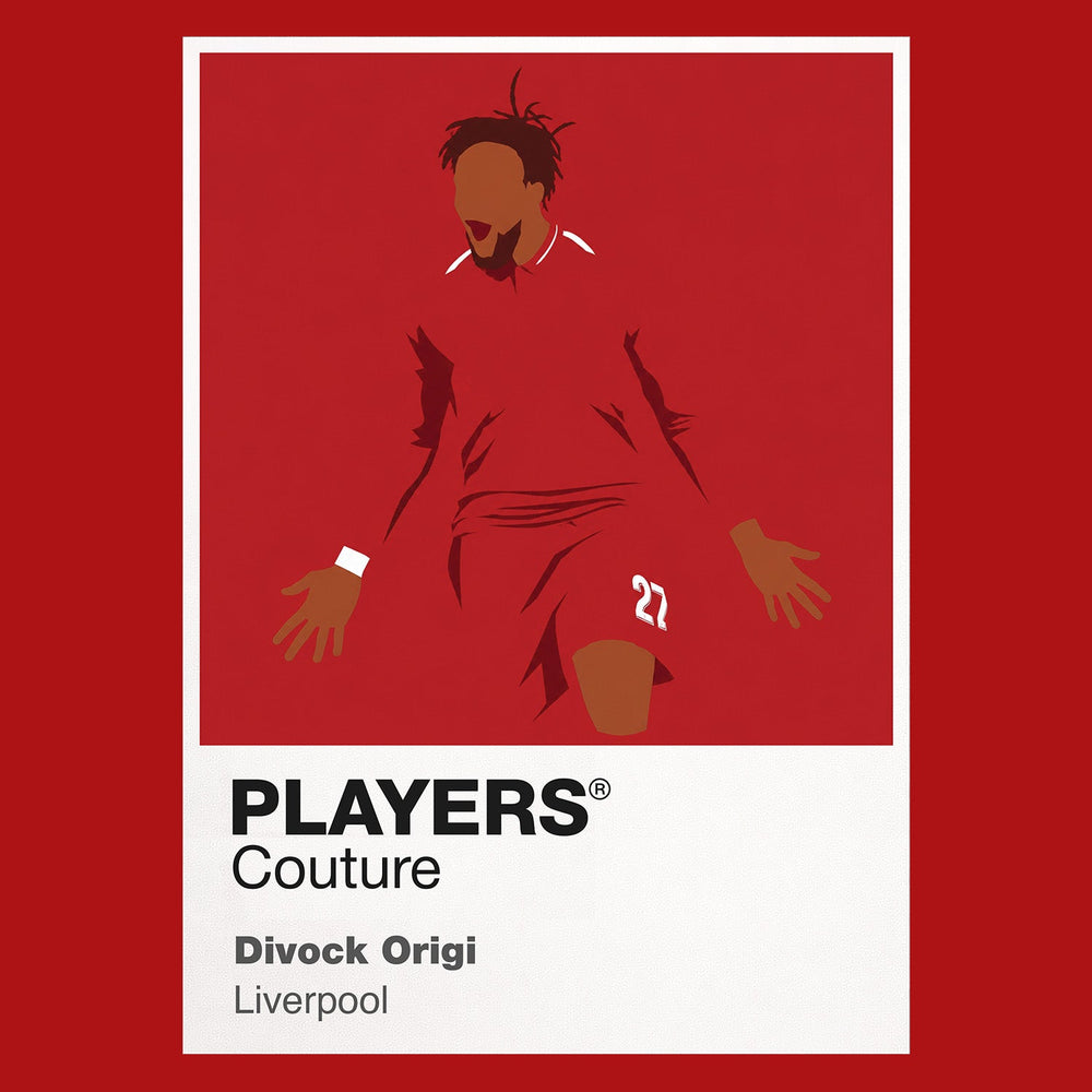 Divock Origi Liverpool Icon Frame — Red