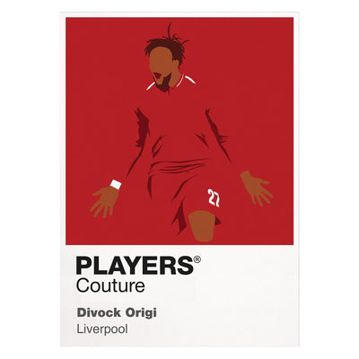 Divock Origi Liverpool Icon Frame — White