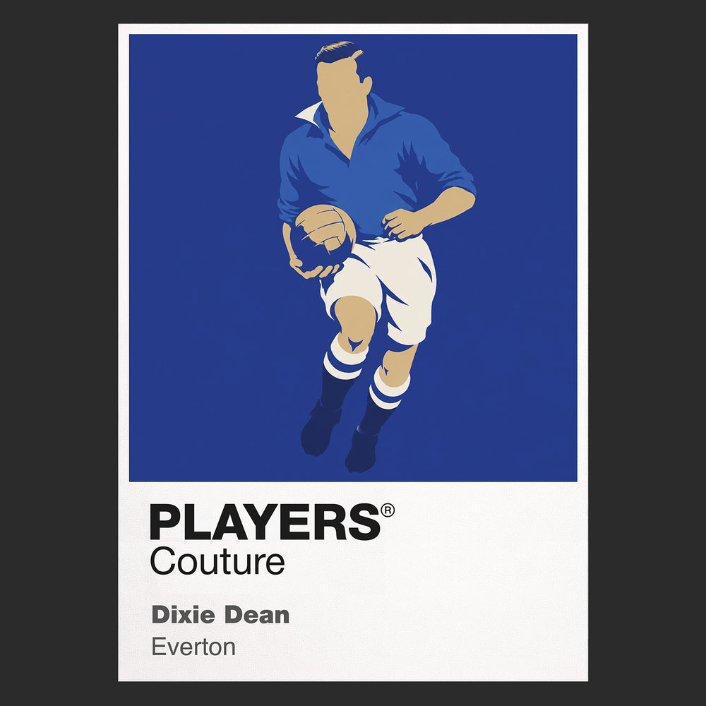 Dixie Dean Everton Icon Frame — Black