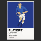 Dixie Dean Everton Icon Frame — Black