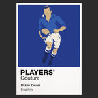 Dixie Dean Everton Icon Frame — Black