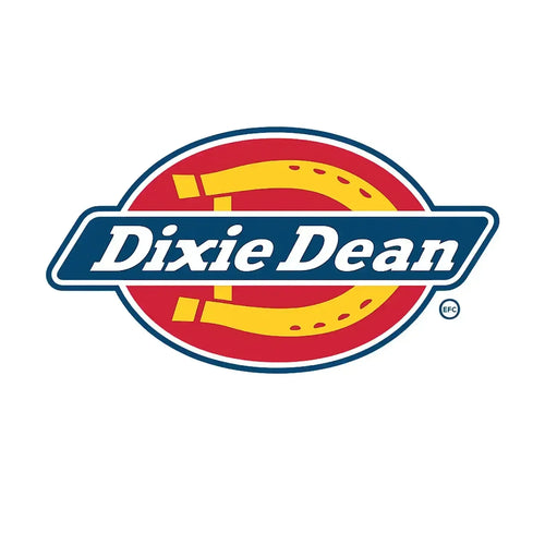 Dixie Dean Logo Men's T-Shirt – white close-up detail shot of the Dixie Dean Players Couture logo design