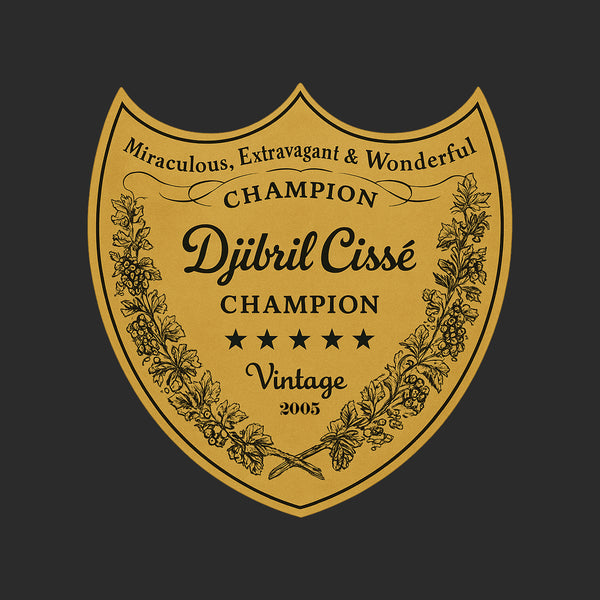 Djibril Cisse Logo Players Couture Mens T-Shirt