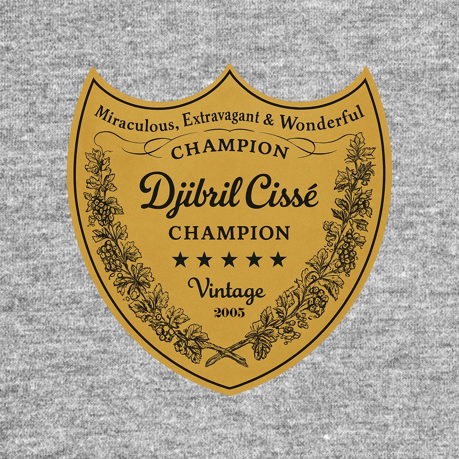 Djibril Cisse Logo Players Couture Men's Casual Hoodie