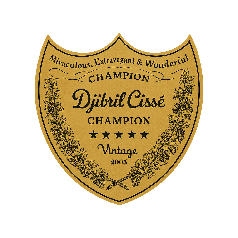 Djibril Cisse Logo Players Couture Mens T-Shirt