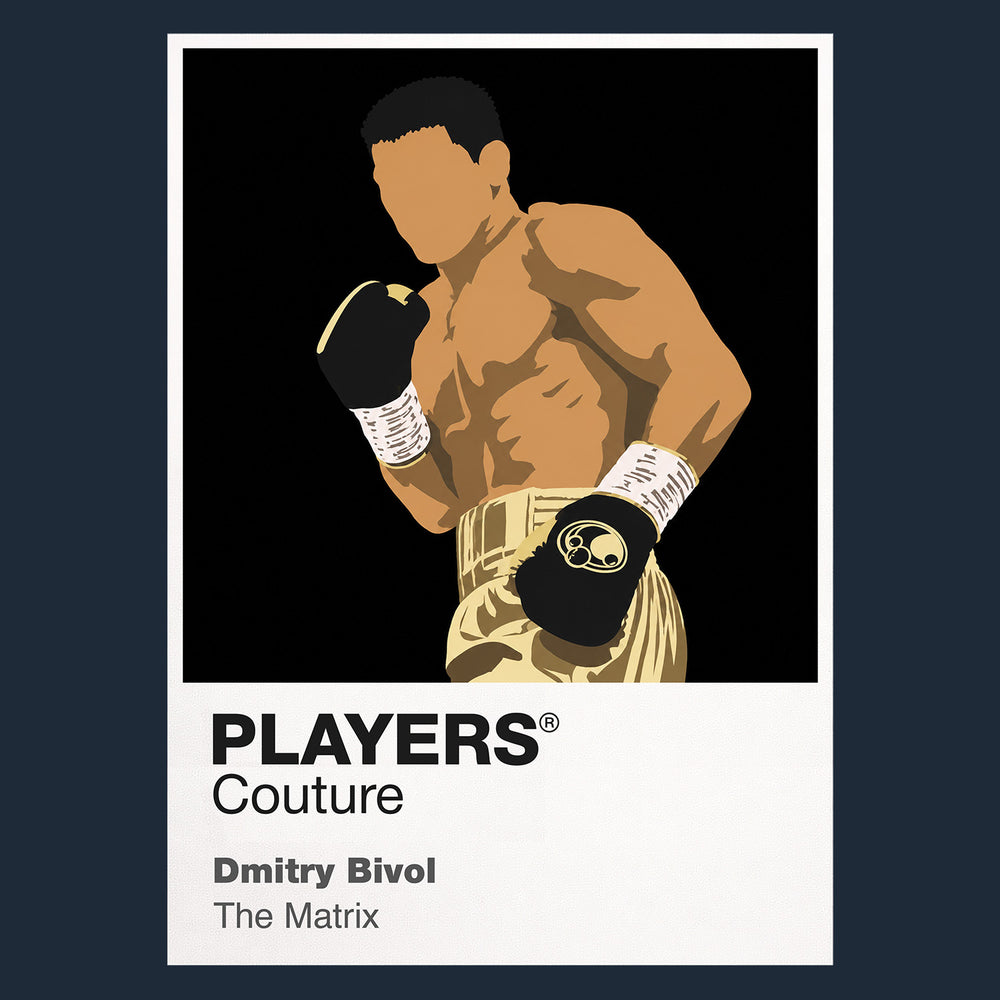 Dmitry Bivol Boxing Icon Frame - Icon Design