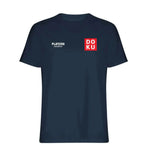Jeremy Doku t-shirt – navy men's t-shirt featuring the Jeremy Doku Players Couture logo