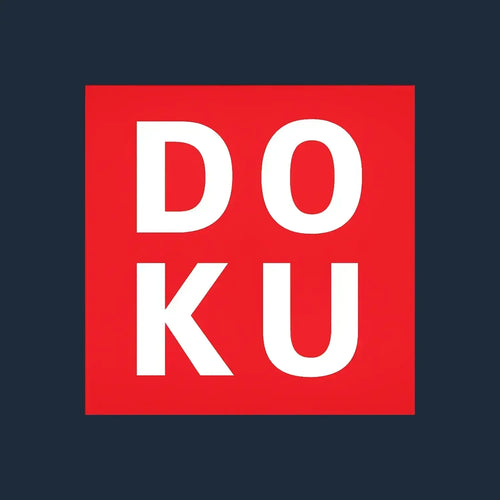 Jeremy Doku Logo Men's T-Shirt – navy close-up detail shot of the Jeremy Doku Players Couture logo design