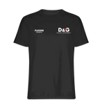 Dominik & Gravenberch Logo Players Couture Mens T-Shirt Black