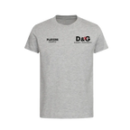 Dominik & Gravenberch t-shirt – grey kids' t-shirt featuring the Dominik & Gravenberch Players Couture logo