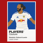 Dominic Calvert Lewin Leeds United Icon Frame Men's Hoodie – image 7