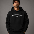 dominic-solanke name-print hoodie - black