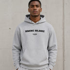 dominic-solanke name-print hoodie - grey