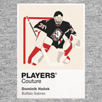 Dominik Hašek Sabres Ice Hockey Icon Frame Men's Hoodie – image 6
