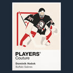 Dominik Hašek Sabres Ice Hockey Icon Frame Men's T-Shirt – image 8