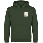 Donald Bradman Cricket Icon Frame Men's Hoodie - Earthy Green