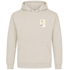 Donald Bradman Cricket Icon Frame Men's Hoodie - Beige
