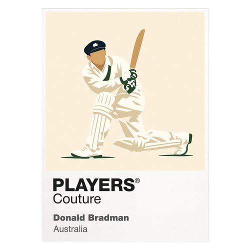 Donald Bradman Cricket Icon Frame - Icon Design