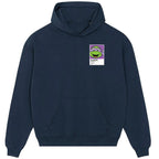 Donatello Colour hoodie – navy men's hoodie featuring the Donatello Colour Players Couture logo
