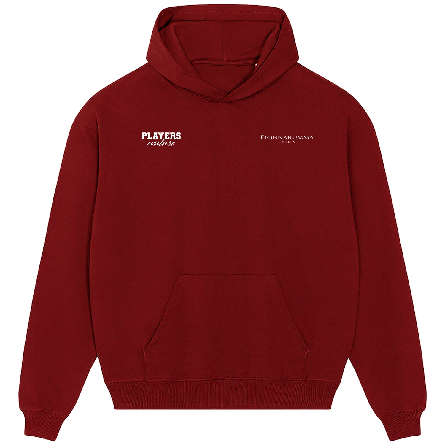 Gianluigi Donnarumma Logo Players Couture Men's Casual Hoodie Red