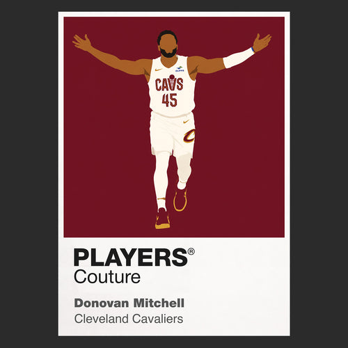 Donovan Mitchell Cavaliers Basketball Icon Frame - Icon Design