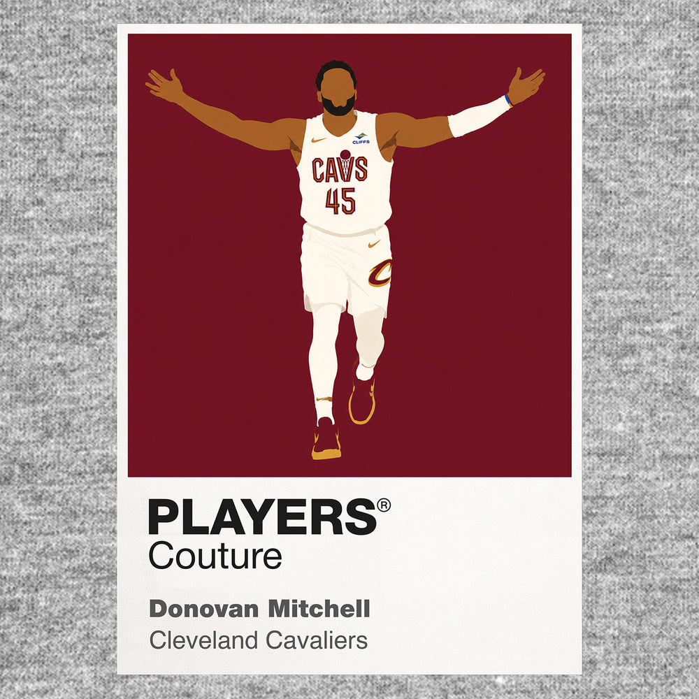 Donovan Mitchell Cavaliers Basketball Icon Frame - Icon Design (View 6)